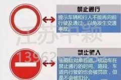 以下道路交通標志老司機都不一定知道？90%人都會混淆！