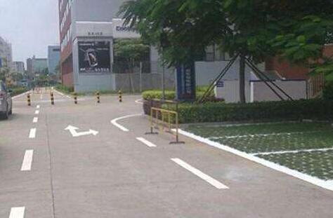 蘇州廠區(qū)道路劃線可以安排自己畫么？