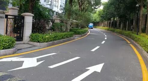 蘇州道路劃線，道路標線在彎道處怎么畫？